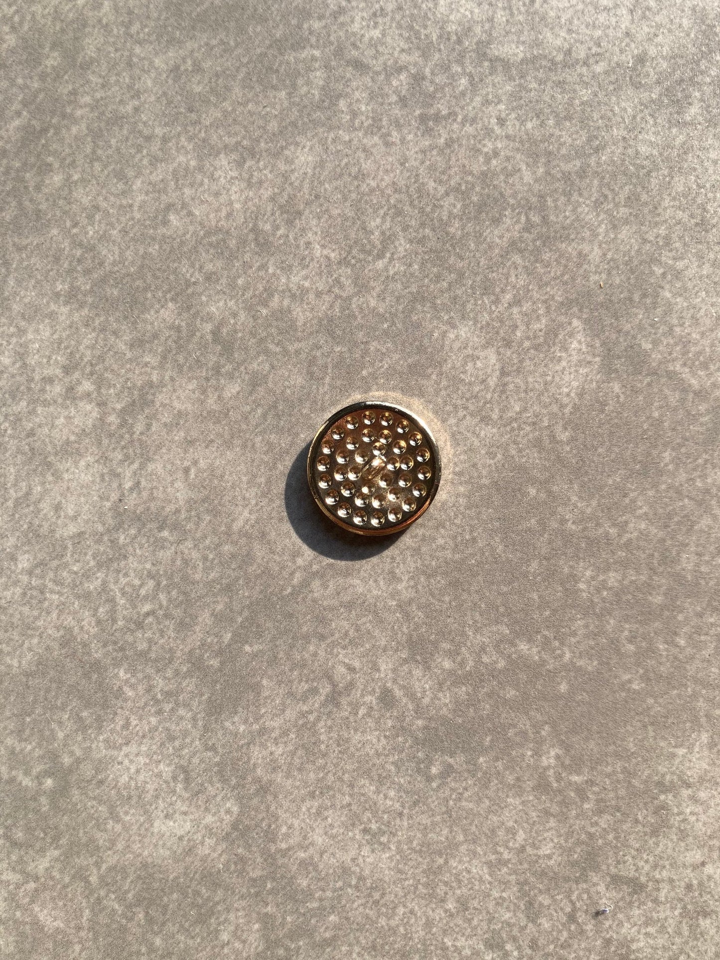 Vintage Black Gucci Button for Handmade DIY Sewing