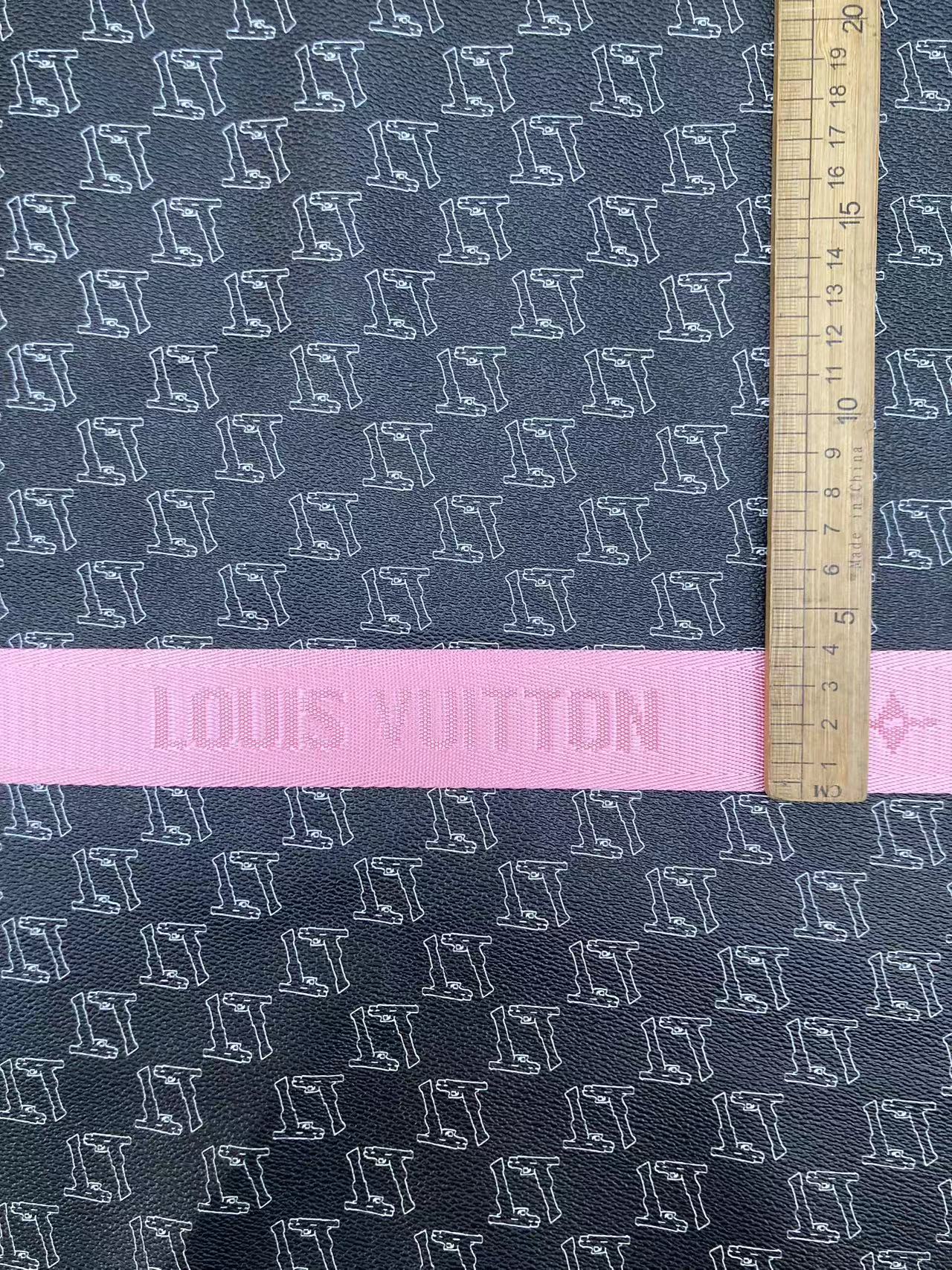 Pink LV Bag Straps for DIY Sewing Handmade Bag Repair