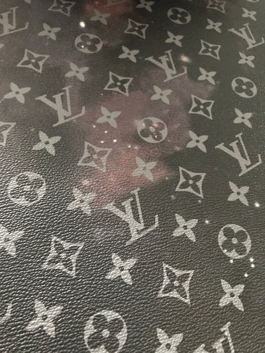 New Trending Galaxy LV Leather Fabric for Bag Shoe Customs