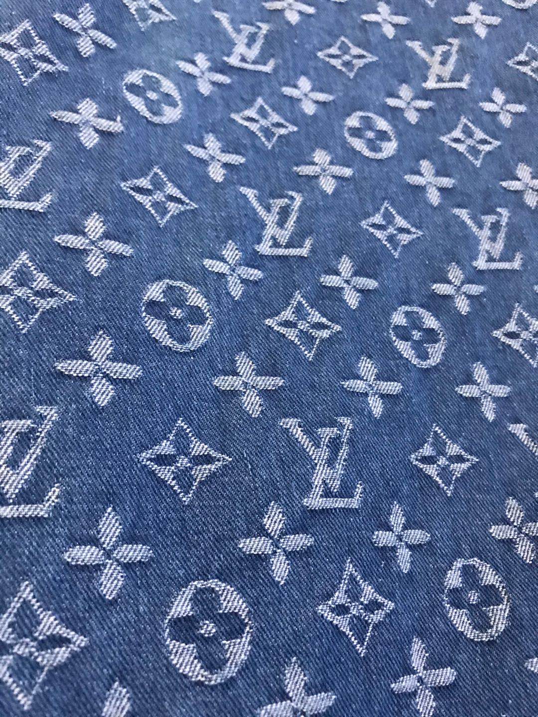 LV Denim Woven Fabric