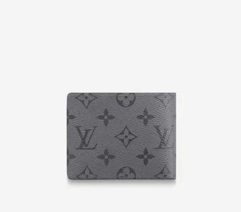 Premium Grey Black LV Leather for Wallet Custom Sneakers