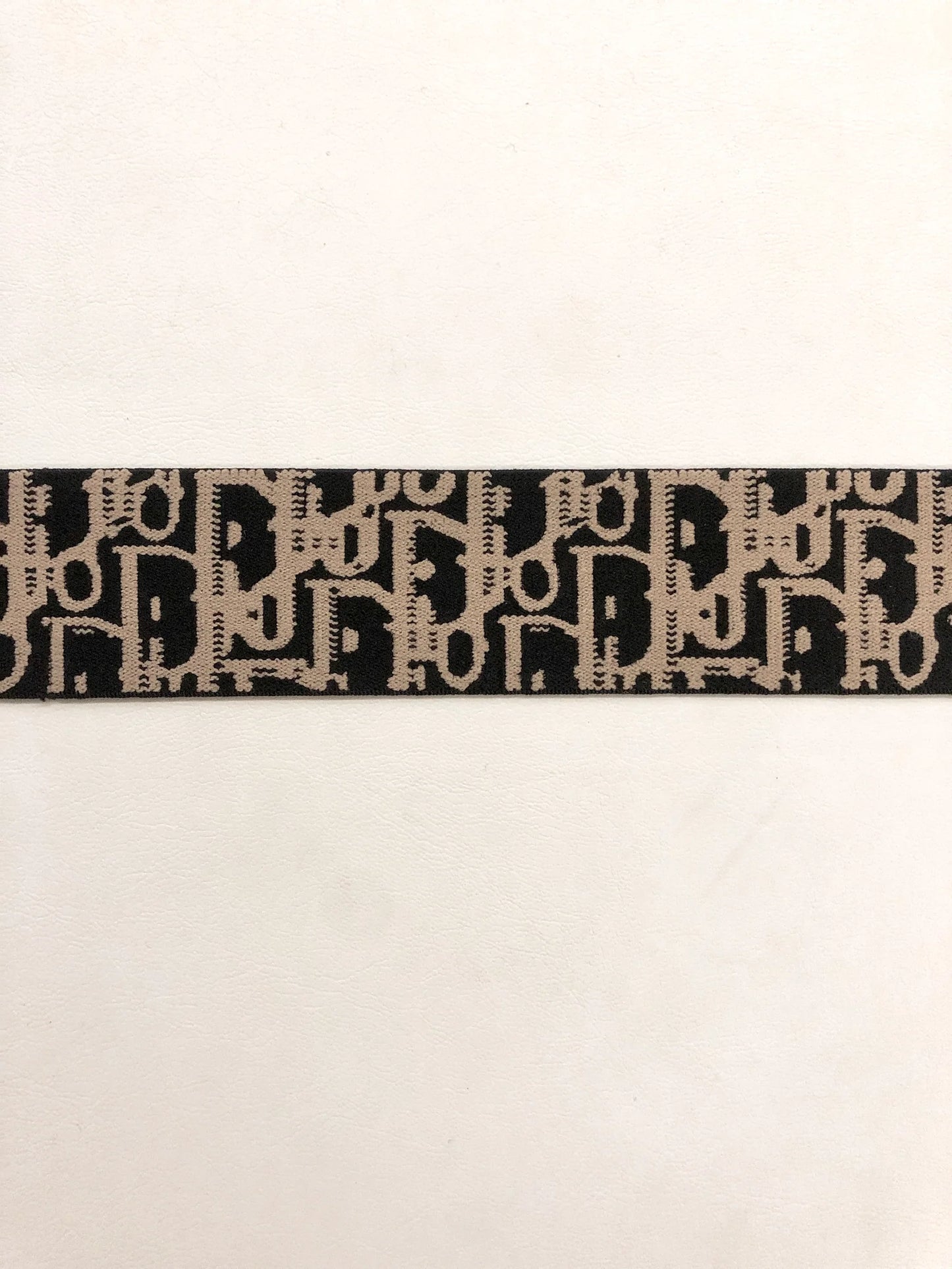 Brown Dior Elastic Band Strap Wrap