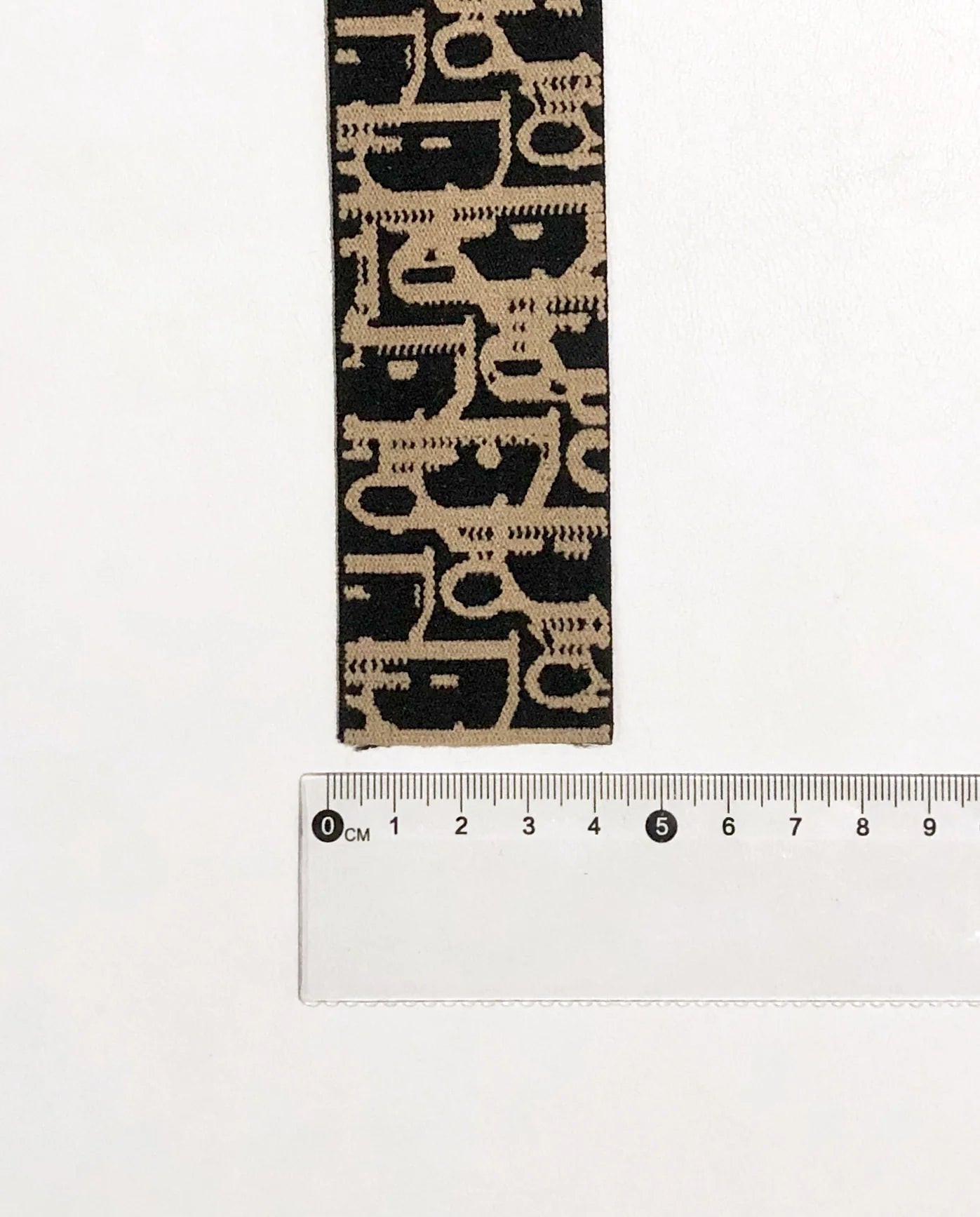 Brown Dior Elastic Band Strap Wrap